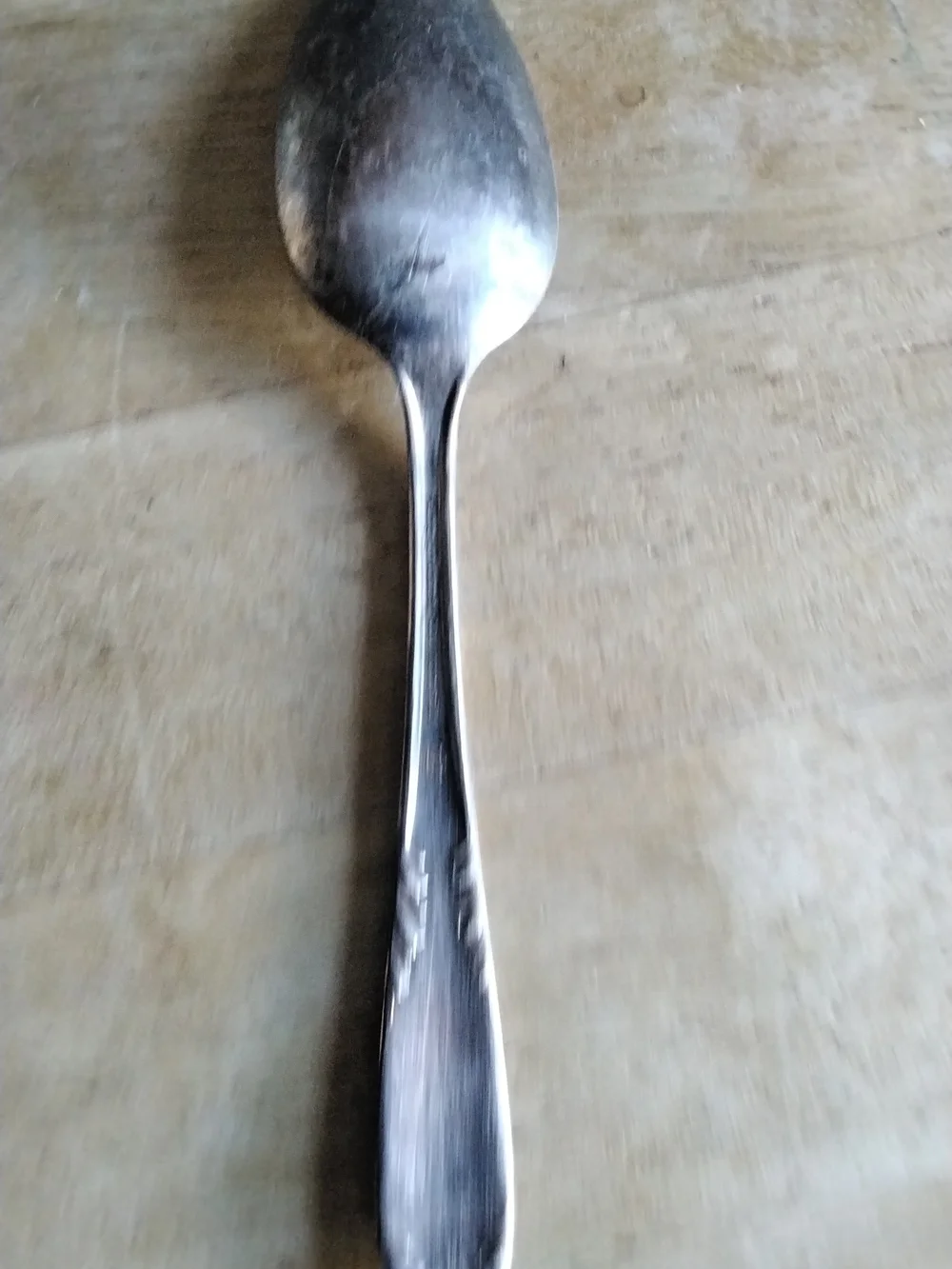 Vintage Decorative King Edward Spoon - Silver Plated